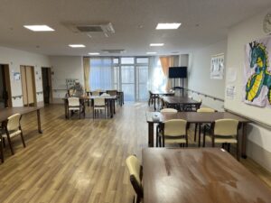 ふるさとホーム駿河の内観(食堂)