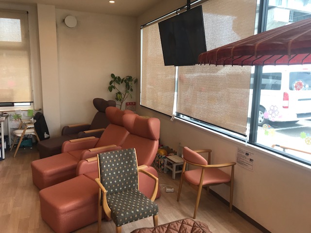 デイサービス桜湯　共用フロア