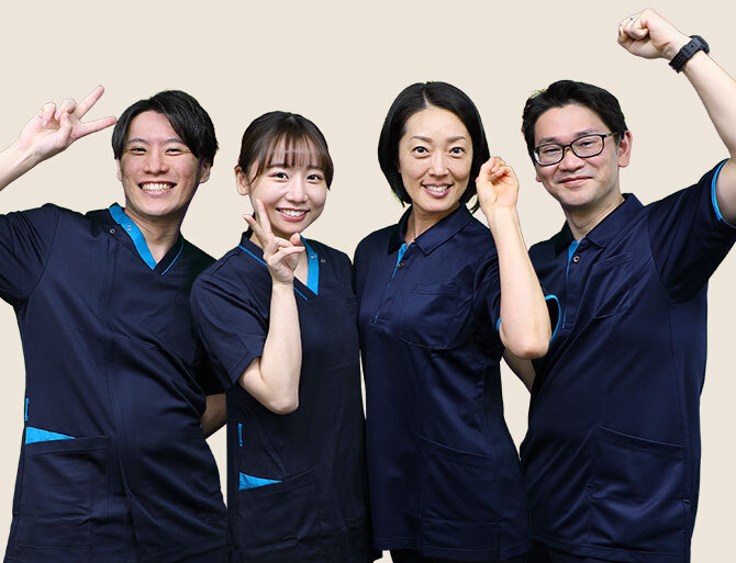 フレアス県立美術館前　スタッフ