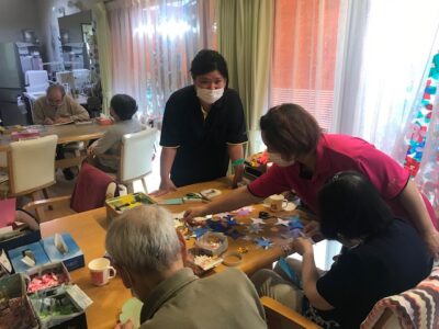 グットケアホーム豆の木　仕事風景