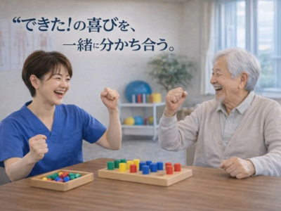 【沼津市沼北町】＜紹介予定派遣＞ デイサービス カフェ&リハ沼津開北｜作業療法士 イメージ