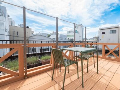 大石内科循環器科医院デイサービス　サンデッキ画像