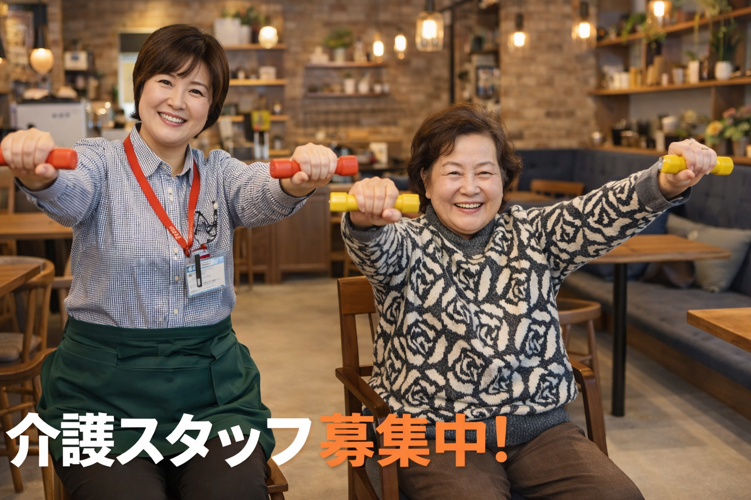 【沼津市沼北町】＜パート＞デイサービス カフェ&リハ沼津開北｜介護職 イメージ