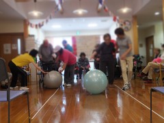 かりんの花　運動会